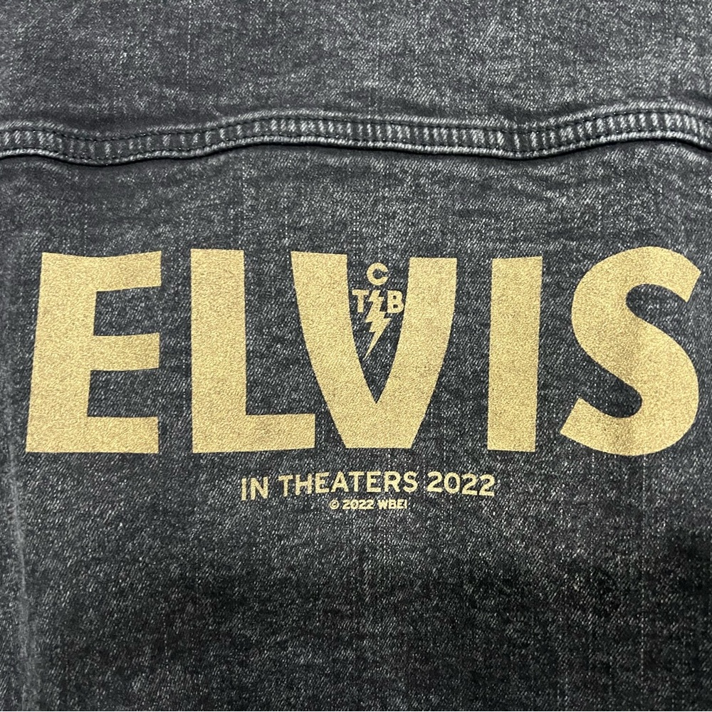 Elvis Denim Jacket Adult Large